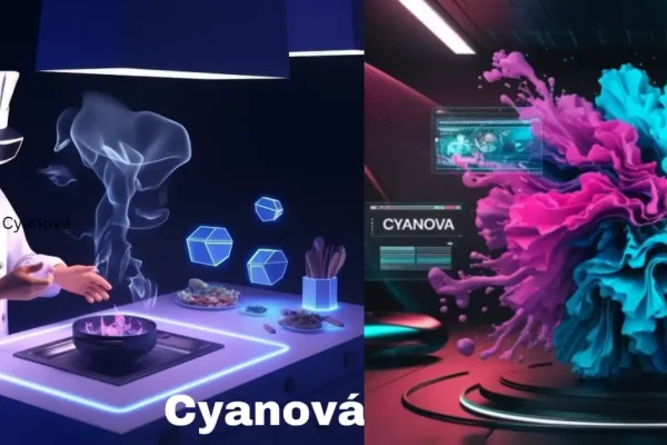 Cyanová