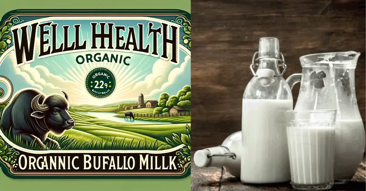 WellHealthOrganic Buffalo Milk Tag