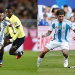 Argentina National Football Team vs Ecuador National Football Team Timeline