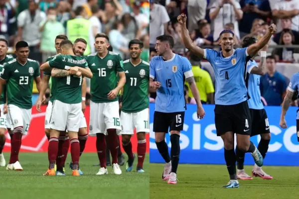 Mexico National Football Team vs Uruguay National Football Team Timeline